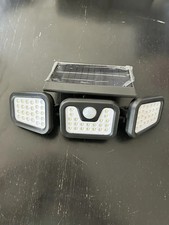 Lot 12 pièces Projecteurs Solaire 74 LED Extérieure 3 Têtes Capteur de Mouvement
