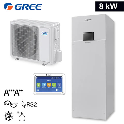 Pompe chaleur air - pompe, gree