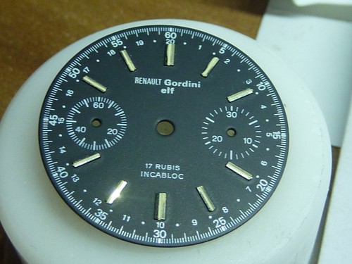 Cadran montre chronographe - cadran,