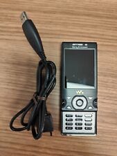 Téléphone Mobile Sony Ericsson Walkman W995 Noir Rare Collector TRÈS BON ÉTAT