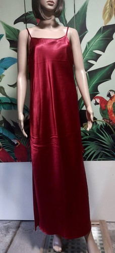 Chemise nuit satin longue - de,