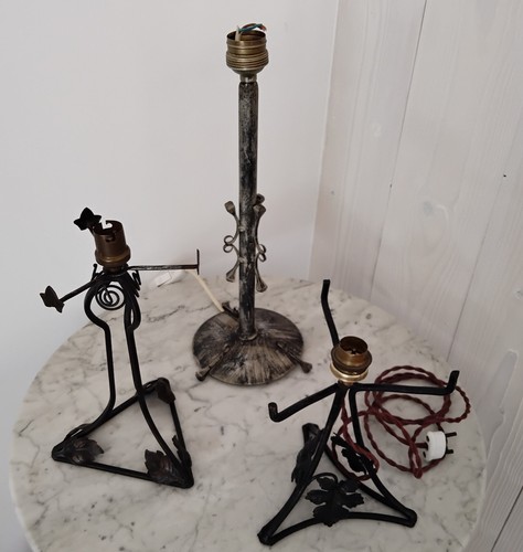 Lot pieds de lampe - 3,