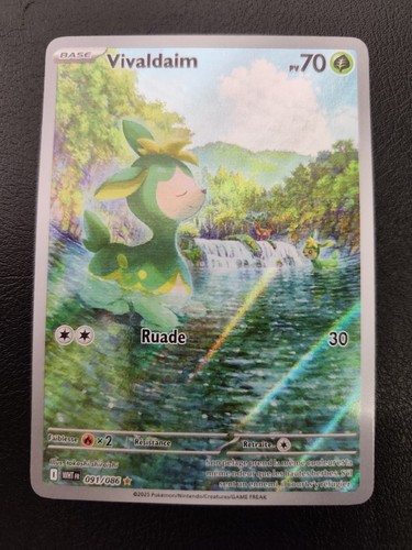 Carte pokémon vivaldaim - carte,