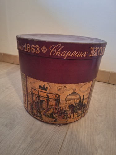 Ancienne boite chapeaux - ancienne,