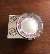 Spinning Roulette Table Casino Dice Gambler Metal Unisex Men’s Belt Buckle