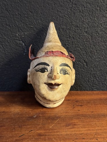 Tête marionnette ancienne - tête, de