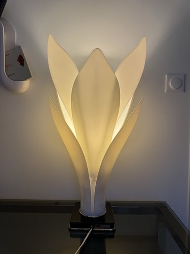 Lampe sculptural rougier 1970 - lampe,