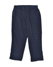 FILA Mens Tracksuit Trousers XL Navy Blue Cotton TR01