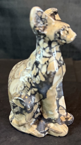 Tall polished stone - 4",