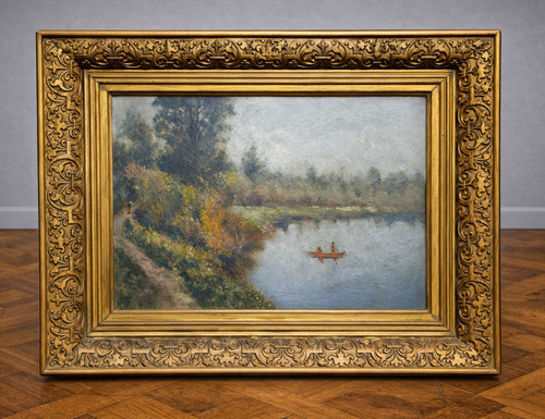 Huile sur panneau - , –