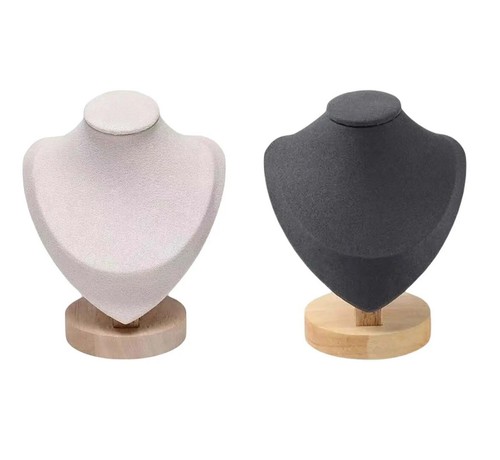 Présentoir bijoux buste - présentoir, pour