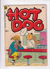 Hot Dog #1 Magazine Enterprises 1954 lower grade