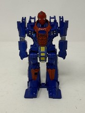 Spider-Man Transforming Robot Vehicle Figure Blue Red 5 Inch Toy