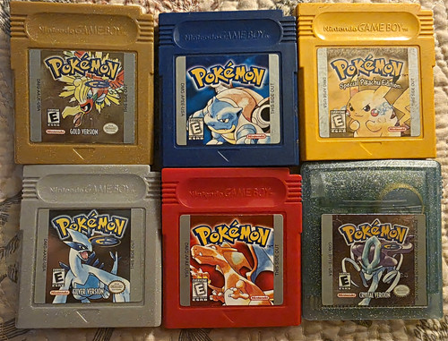Nintendo game boy color - game,