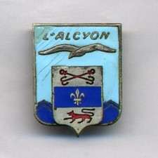 Marine. L'ALCYON (L139) torpedo boat