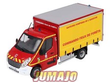 CPL26 Véhicules Légers Sapeurs Pompiers 1/43 Hachette RENAULT Master VCFF Ardech