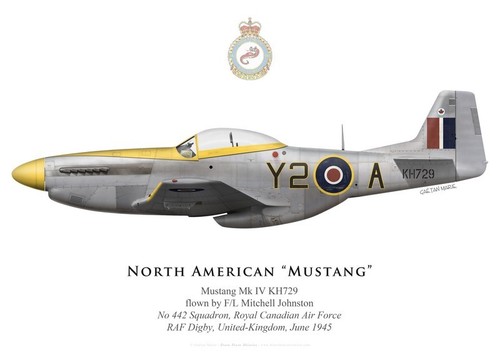 Print mustang - mk, iv
