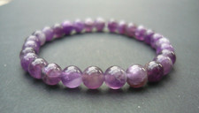 Bracelet de perles Améthyste