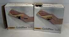 2 Mirka Goldflex P320 Perforated Roll 200 Sanding Pads 23-145-320 4.5" x 5" READ
