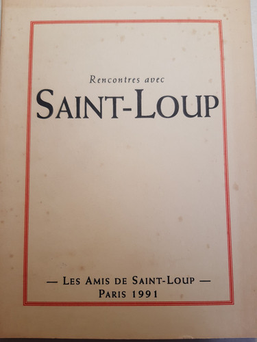 Rencontre avec saint loup - rencontre,
