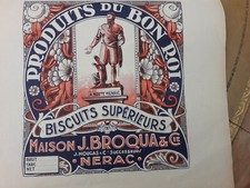 HENRI IV NERAC HOUSE BROQUA LARGE LABEL COOKIE BOX