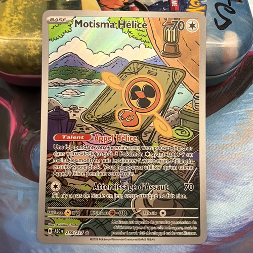 Carte pokemon motisma helice - pokemon,