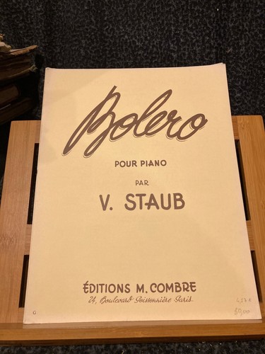 Victor staub boléro pour - staub,