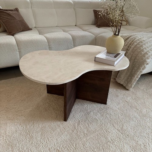 Table basse nuage bois - , et