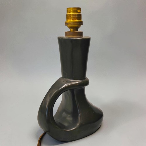 French ceramic table lamp made - table,