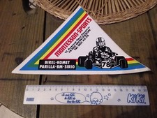Ancien autocollant kart