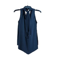 Magicsuit Izzy Tankini Top in Charmed Life Black Size 8 Neck Tie Jet Beads NWOT