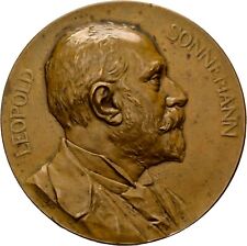 Leopold Sonnemann Bronze Medal 50mm/48.6g Original Kowarzik #GAP548