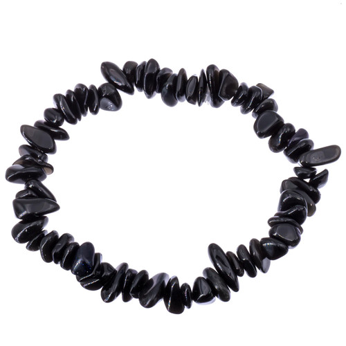 Bracelet obsidienne noire - obsidienne,