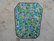 ANCIENNE PLAQUE ÉMAILLÉE