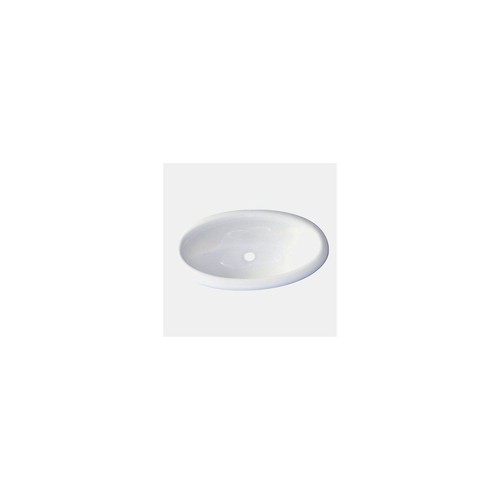 Lavabo oval blanc - 380x210, mm