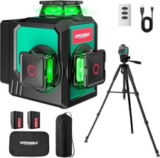 Niveau Laser 3x360° Vert