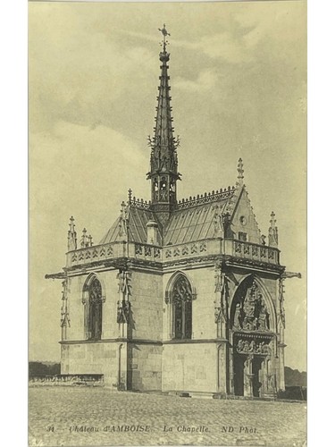 Amboise château chapelle - amboise,