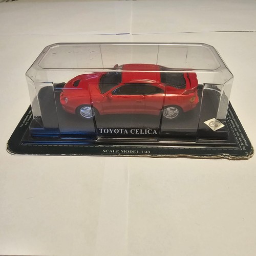 Toyota celica rouge - celica, 1/43