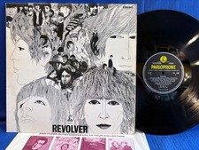THE BEATLES REVOLVER STEREO 1ST PRESS PCS 7009 DR ROBERT. ORIGINAL UK LP EXC+