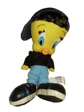 Peluche titi rappeur 28 cm