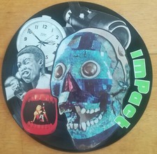 33 Rpm Vinyl Collage - Impact (Skull Boxing)