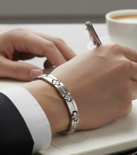 Bracelet pour homme - bracelet, acier