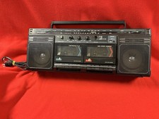 Sears 564.21342650 LXI Series AM FM Radio Double Cassette Recorder Boombox