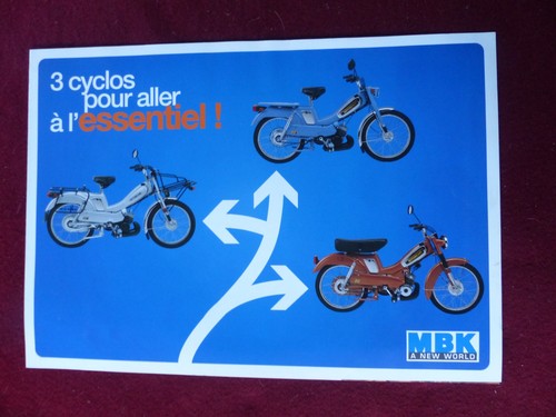 Prospectus cyclomoteur - prospectus,