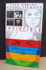 MICHAEL JACKSON "INVINCIBLE" HONG KONG PROMO COUNTER DISPLAY -  Album Covers