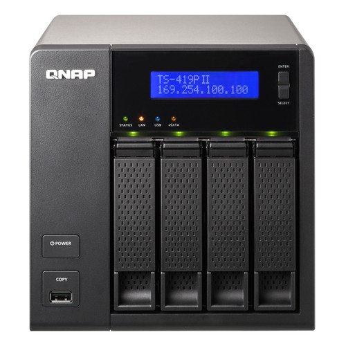 Qnap 419p nas - ii, 4xbaie
