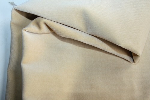 Coupon tissu velours - de,