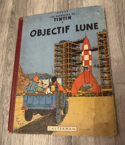 Tintin objectif lune b8 - -,