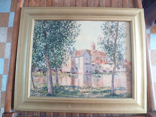 Reproduction tableau sisley - reproduction,