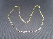 Chaine maille cheval en or